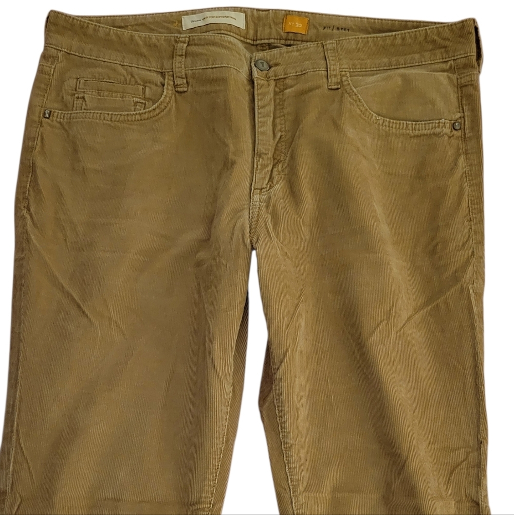 PILCRO TAN CORDUROY JEANS